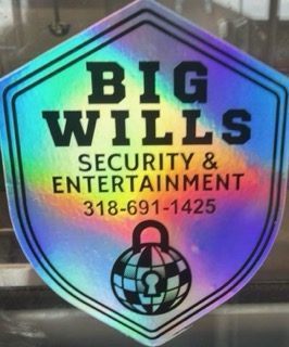 Big Wills Security and Entertainment logo