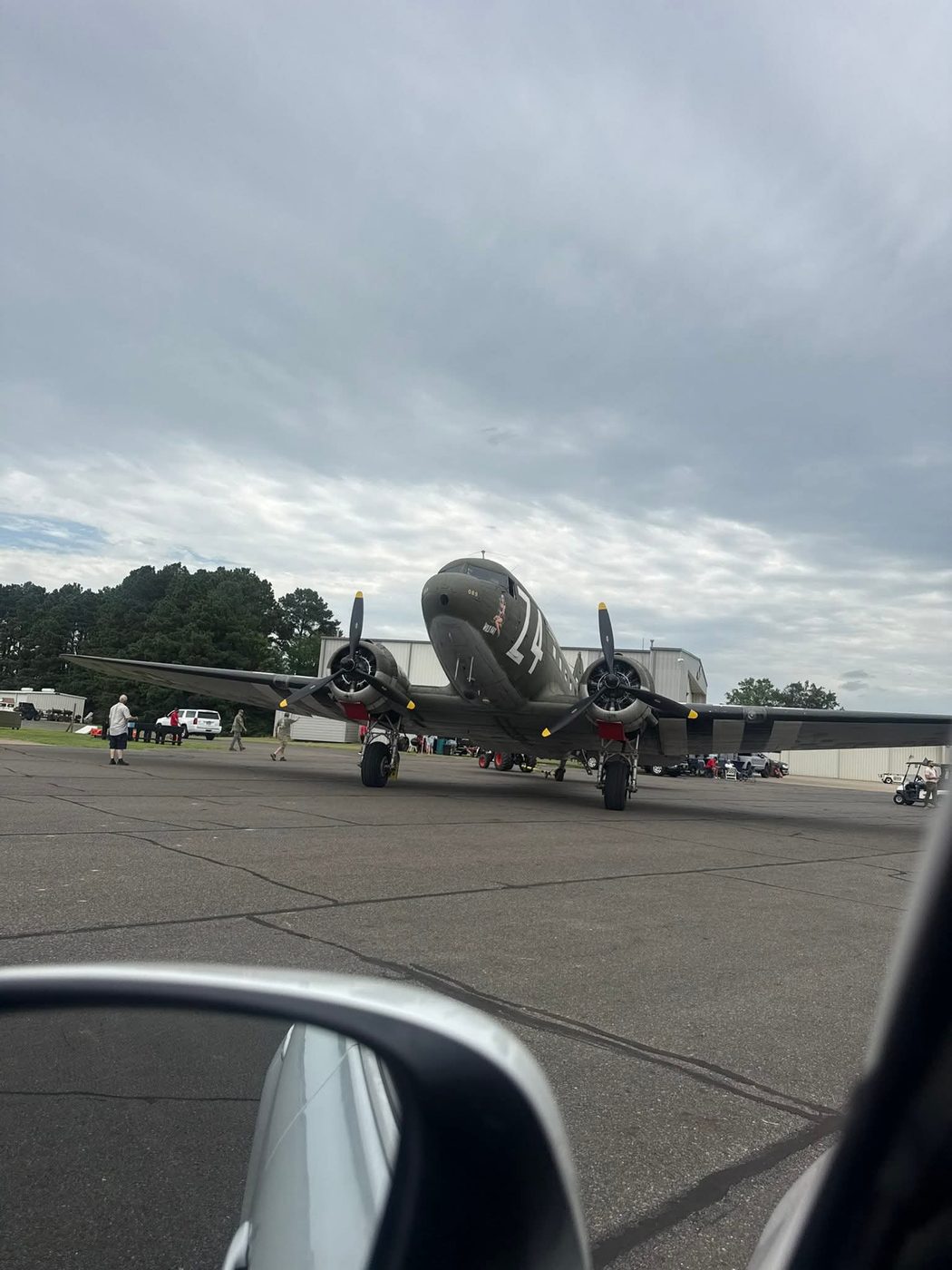 Behind the scenes at the airshow